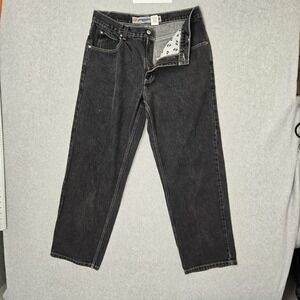 VINTAGE Anchor Blue Brand Men Jeans 33X32 Gray Original Grunge Skater 90s Y2K